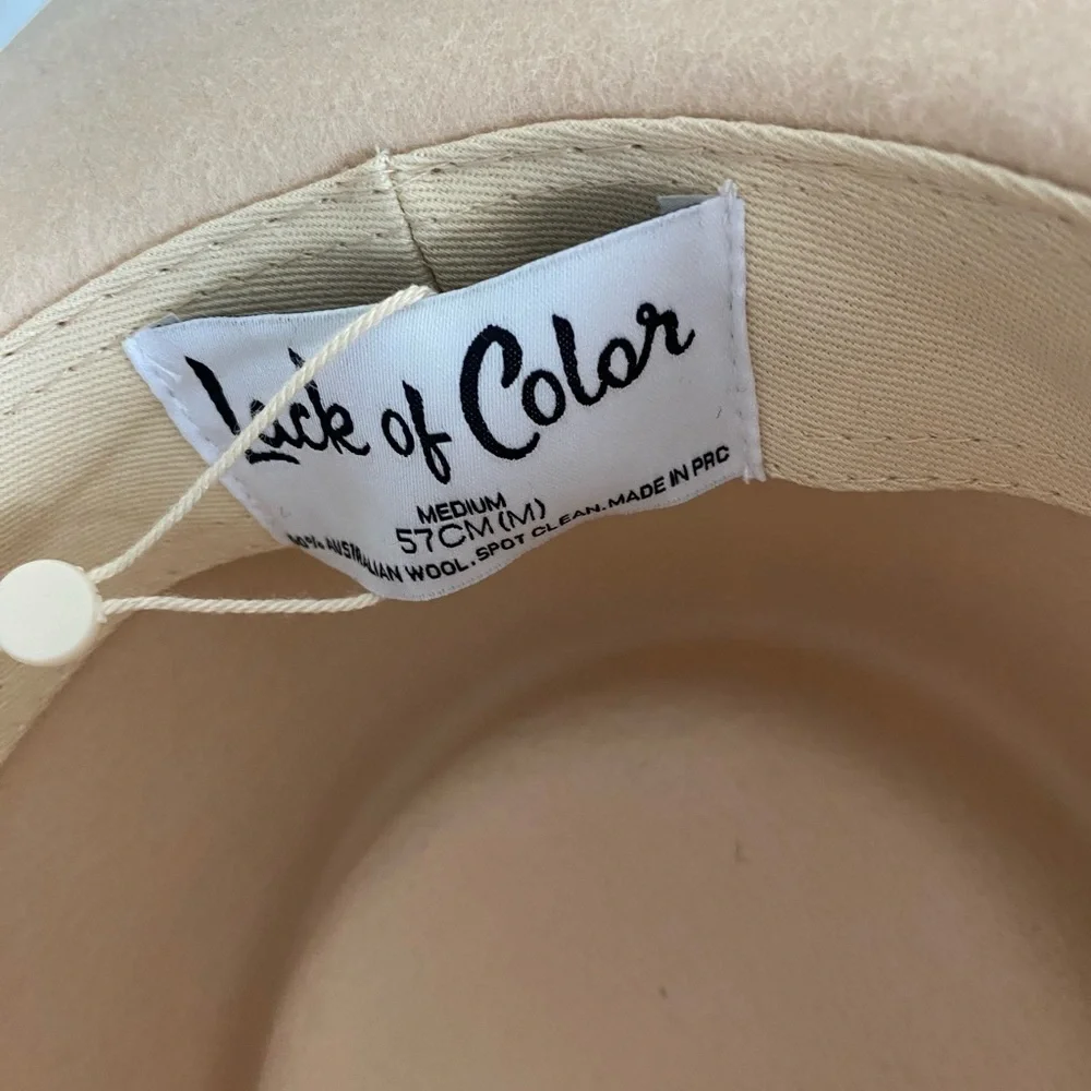 Lack of Color Ivory Zulu Size Medium